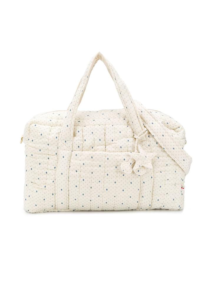 Bonpoint Dotted Large Changing Bag - Neutrals
