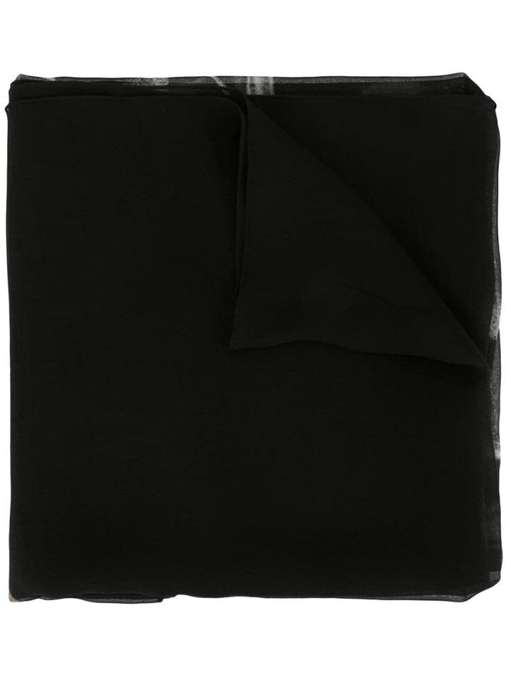 Discord Yohji Yamamoto Break And Rebuild Scarf - 1 Black