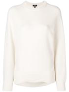 Theory Crewneck Sweater - White