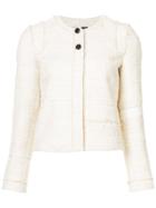 Proenza Schouler Embroidered Fitted Jacket - Nude & Neutrals