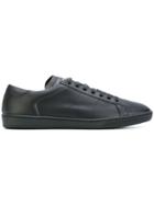 Saint Laurent Signature Court Classic Sl/01 Sneakers - Black