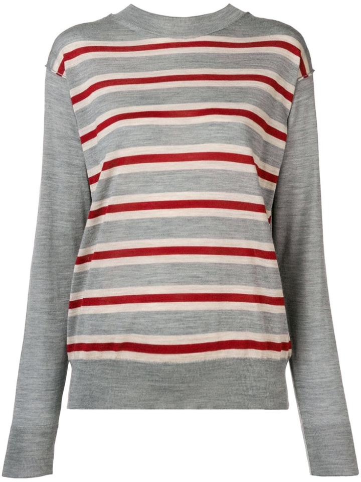 Sofie D'hoore Madrid Striped Sweater - Grey