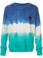 The Elder Statesman Colour Block Jumper - Blue