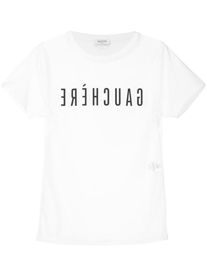 Gauchère Logo Print T-shirt - White