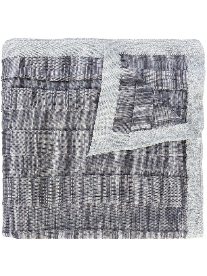 Missoni Patterned Scarf - Grey