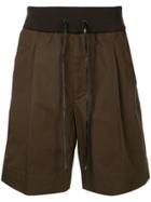 3.1 Phillip Lim High-waisted Bermuda Shorts - Brown