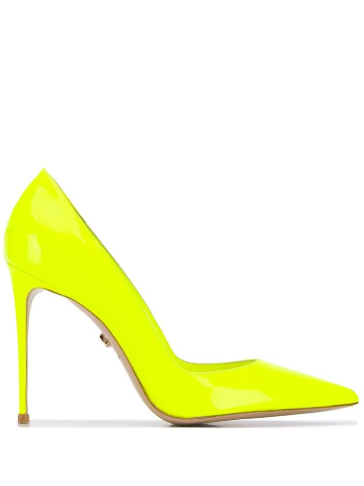 Le Silla Fluo Giallo Pumps - Yellow