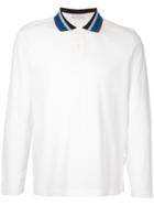 Cerruti 1881 Long-sleeved Polo Shirt - White
