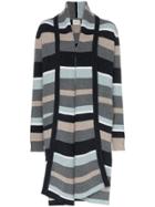 Le Kasha Bayeux Stripe Cashmere Cardigan - Blue