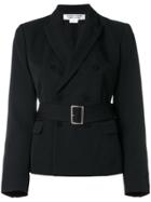 Comme Des Garçons Comme Des Garçons Double Breasted Blazer - Black