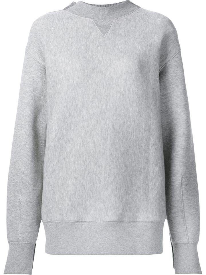 Sacai Knitted Panel Sweatshirt