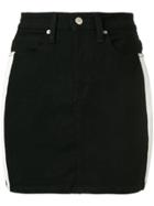 Calvin Klein Jeans Side Stripe Skirt - Black