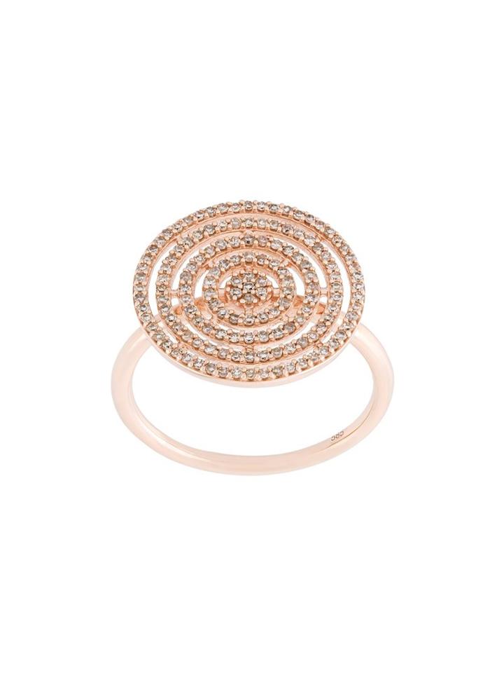 Astley Clarke 'icon Aura' Diamond Ring, Women's, Size: P, Metallic