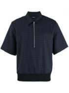 3.1 Phillip Lim Checked Shirt, Men's, Size: Small, Black, Virgin Wool