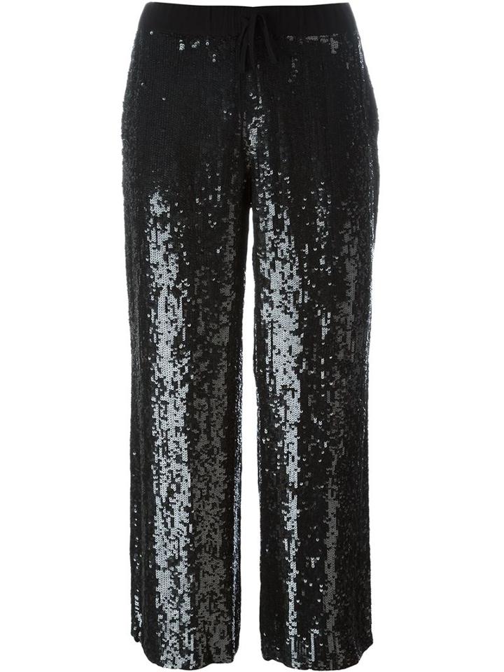 P.a.r.o.s.h. Sequin Embellished Pants, Women's, Size: Xs, Black, Viscose/pvc