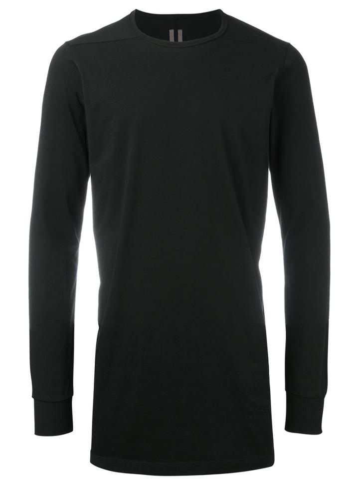 Rick Owens Drkshdw Longline Jumper, Men's, Size: Small, Black, Cotton