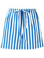 Aspesi Striped Shorts - Blue