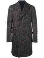 Z Zegna Double Breasted Coat, Men's, Size: 52, Brown, Wool/alpaca/mohair/cupro