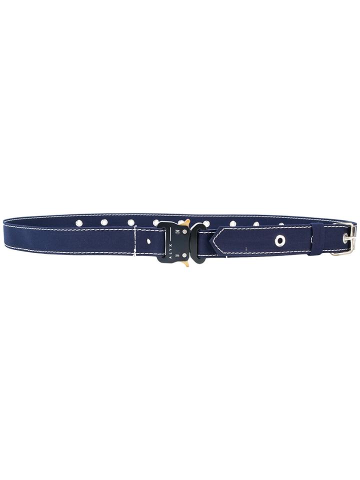 Alyx Alyx X Mackintosh Slim Buckle Belt - Blue