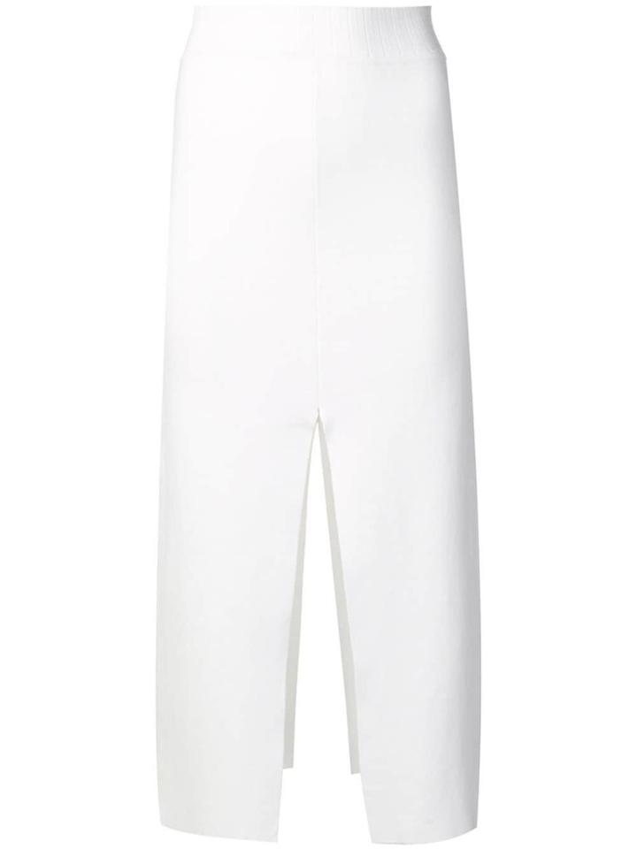 Simon Miller Slit Midi Skirt - White