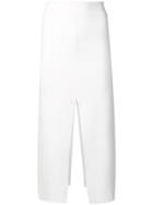Simon Miller Slit Midi Skirt - White