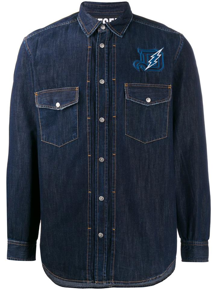 Diesel D-bandy Denim Shirt - Blue
