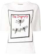 Holland & Holland The Dragonfly Print T-shirt - White