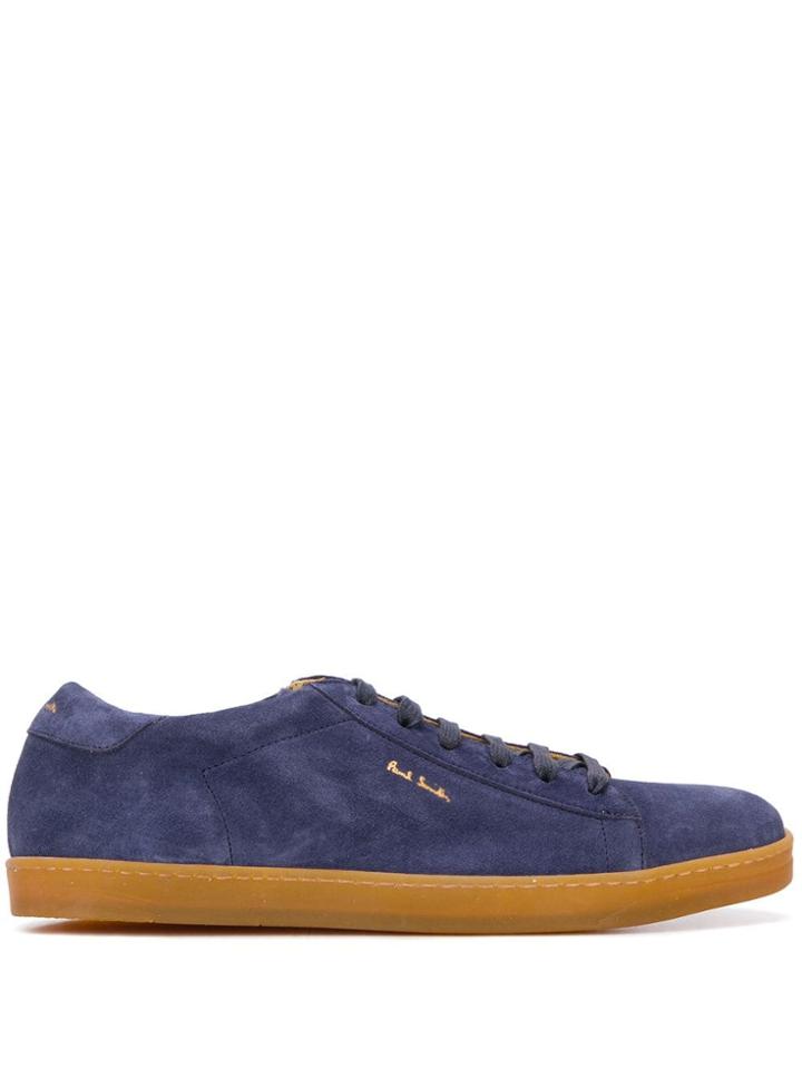 Paul Smith Logo Low-top Sneakers - Blue