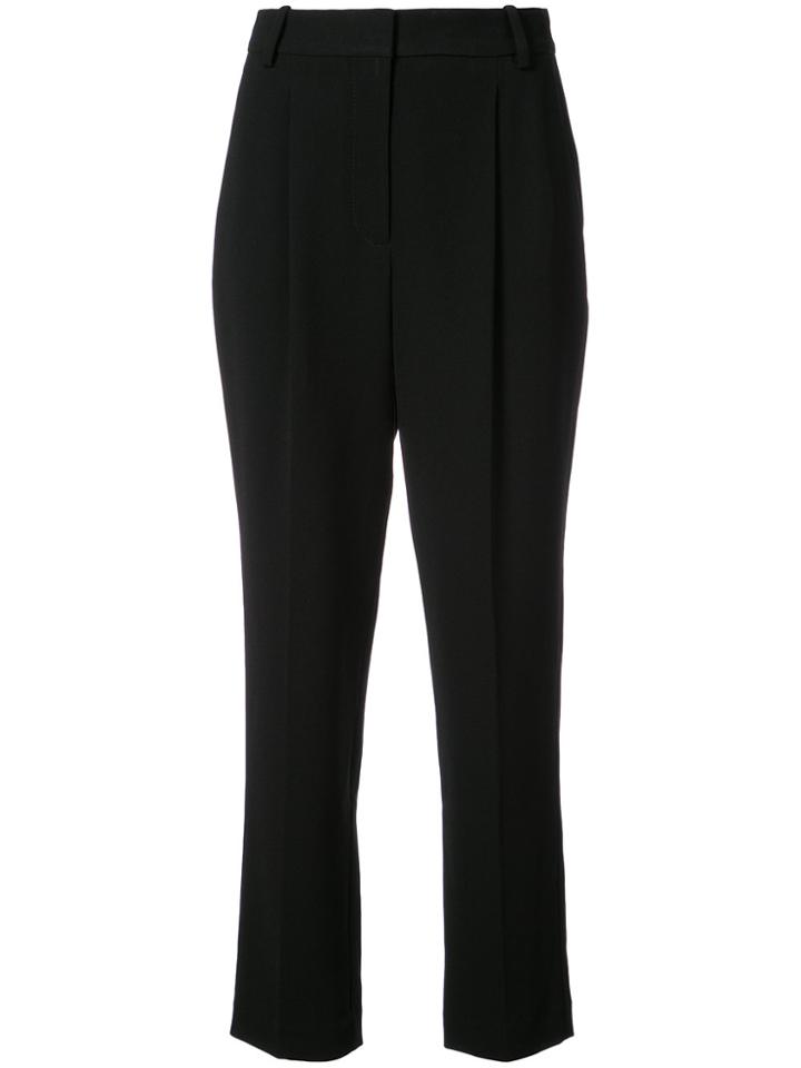 Rebecca Taylor Cropped Tailored Trousers - Black