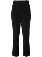 Rebecca Taylor Cropped Tailored Trousers - Black
