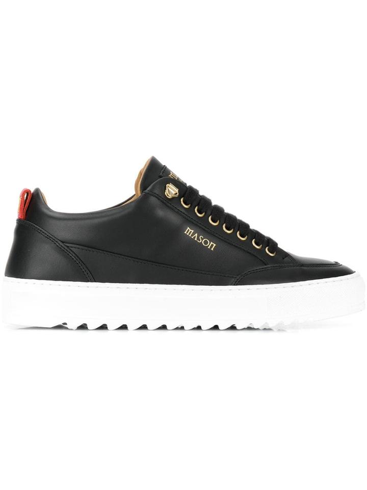 Mason Garments Low Top Sneakers - Black