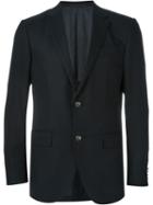 Ermenegildo Zegna Classic Blazer, Men's, Size: 46, Black, Cupro/wool