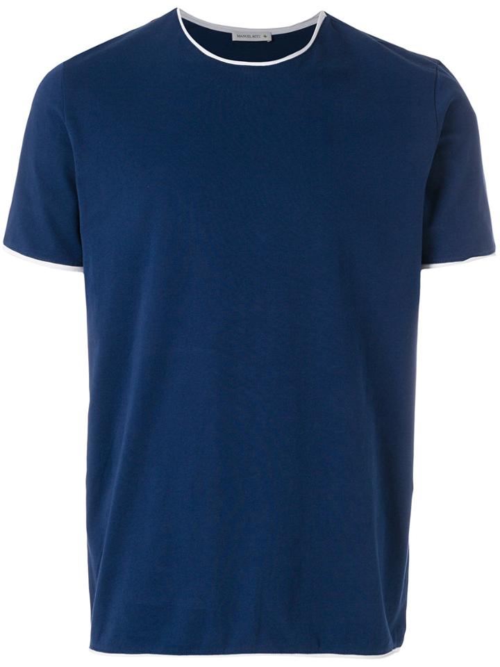 Manuel Ritz Short Sleeved T-shirt - Blue