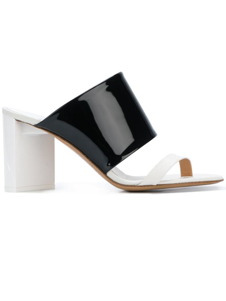 Maison Margiela Contrast Open-toe Sandals - Black