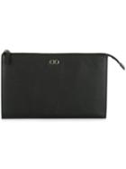 Salvatore Ferragamo Gancio Plaque Clutch