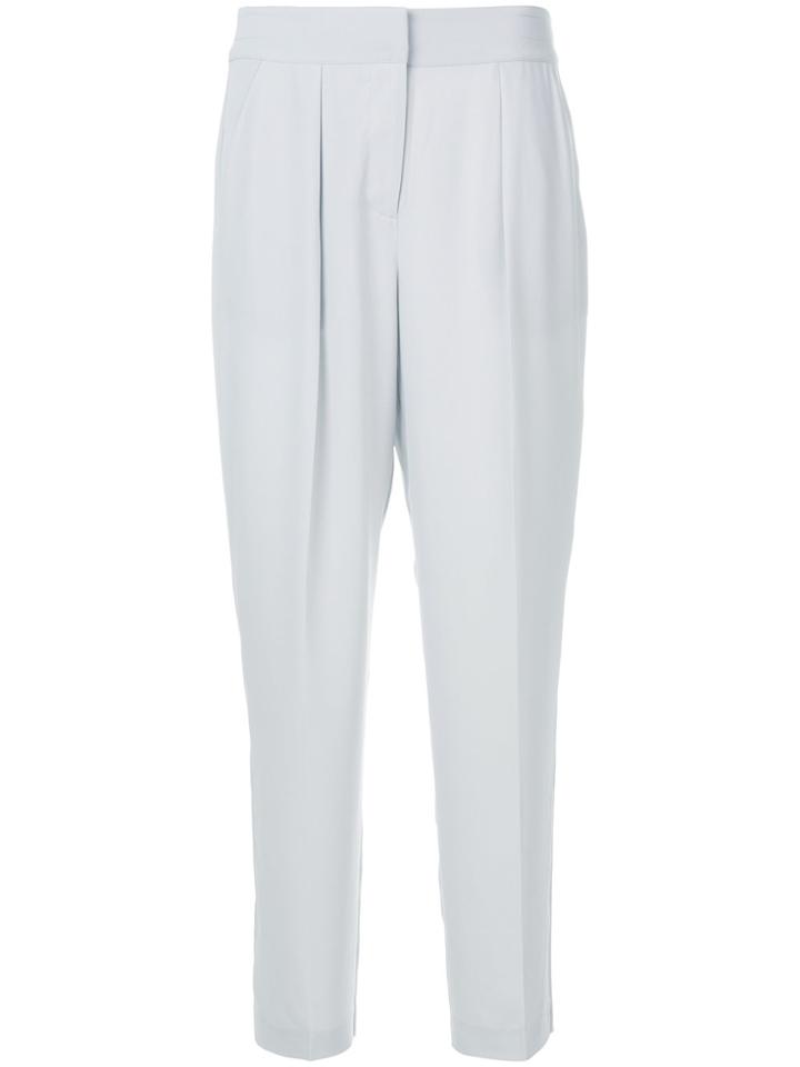 Emporio Armani Tailored High-waist Trosuers - Grey