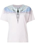 Marcelo Burlon County Of Milan Wings T-shirt - Pink & Purple