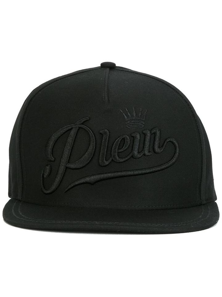 Philipp Plein 'state' Cap, Men's, Black, Cotton/polyester