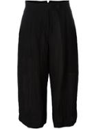 Lost & Found Ria Dunn Wide Leg Cropped Trousers - Black