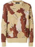 Christopher Raeburn Choc Chip Print Sweatshirt - Brown