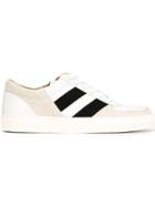 Bally Henke Sneakers, Men's, Size: 6, White, Calf Leather/calf Suede/leather/rubber