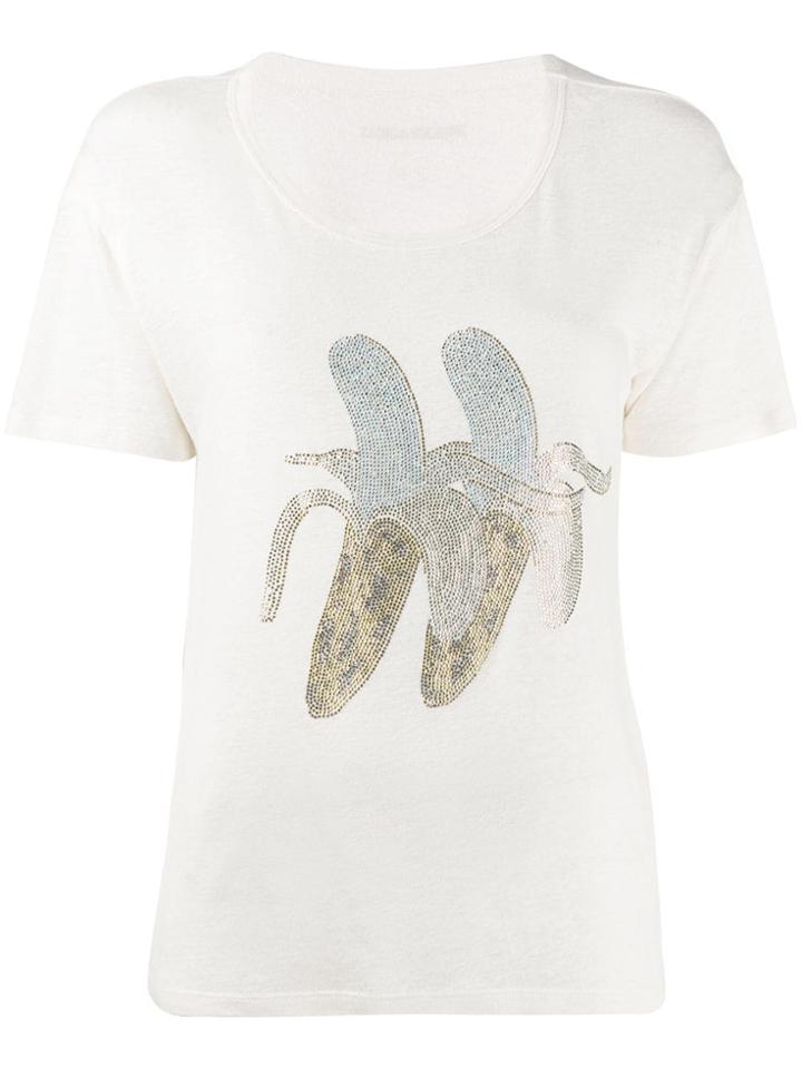 Zadig & Voltaire Marta Banana T-shirt - Neutrals