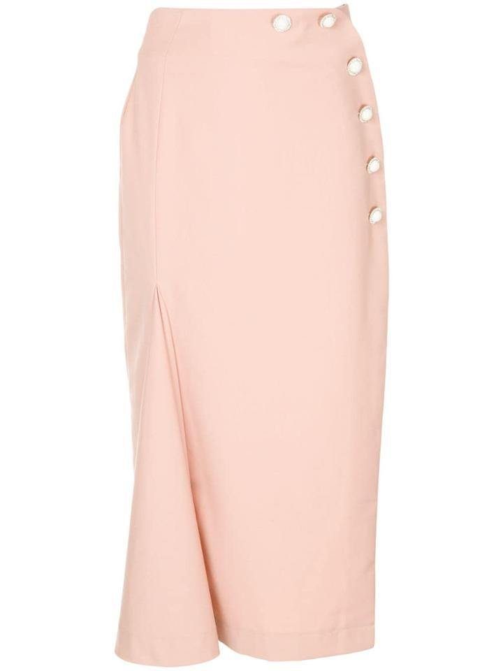 Alice Mccall Yuki Midi Skirt - Pink & Purple
