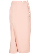 Alice Mccall Yuki Midi Skirt - Pink & Purple