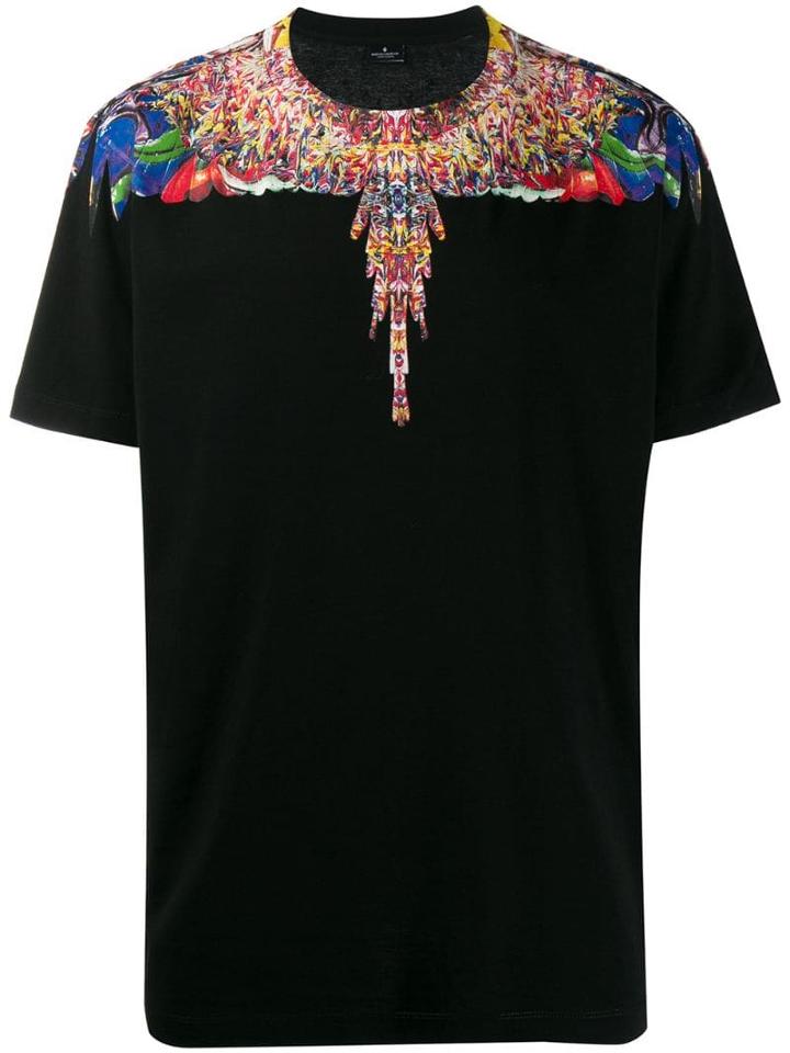 Marcelo Burlon County Of Milan Printed Eagle T-shirt - Black