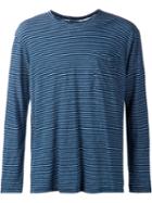 Fadeless Striped T-shirt, Men's, Size: Xl, Blue, Cotton