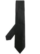 Kiton Classic Slim Tie - Black