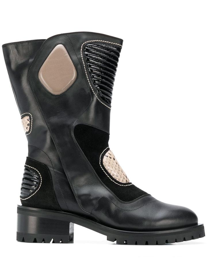 Dorothee Schumacher Biker Boots - Black