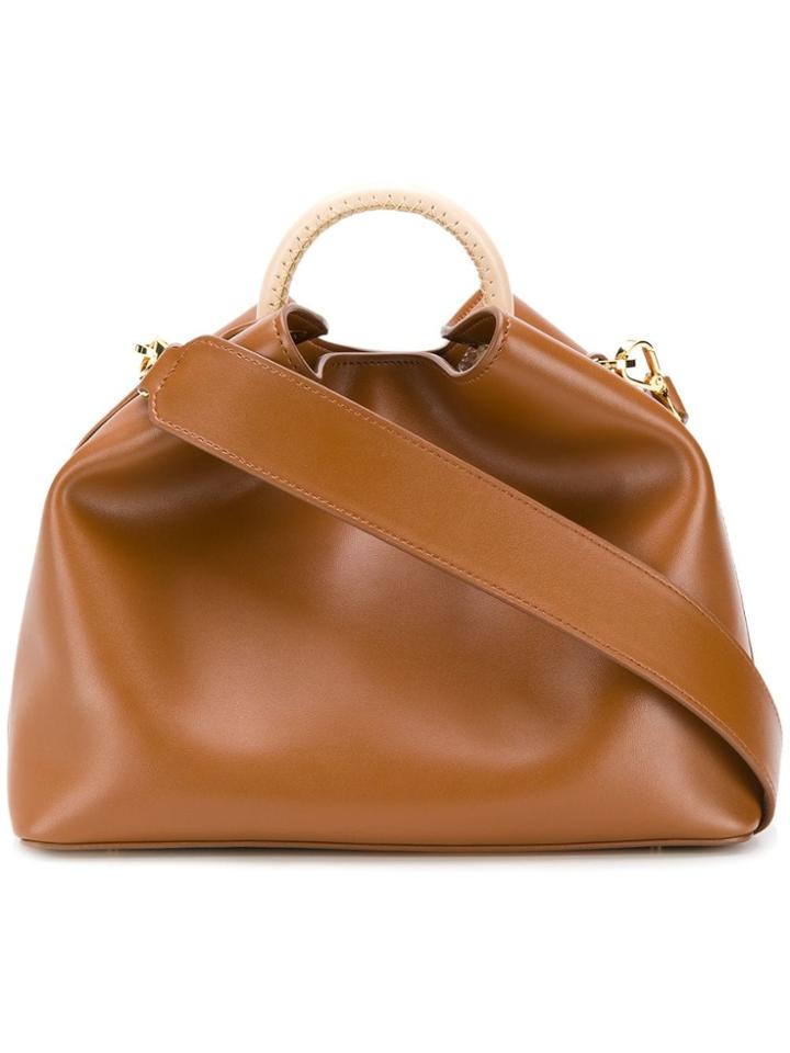 Elleme Raisin Shoulder Bag - Brown