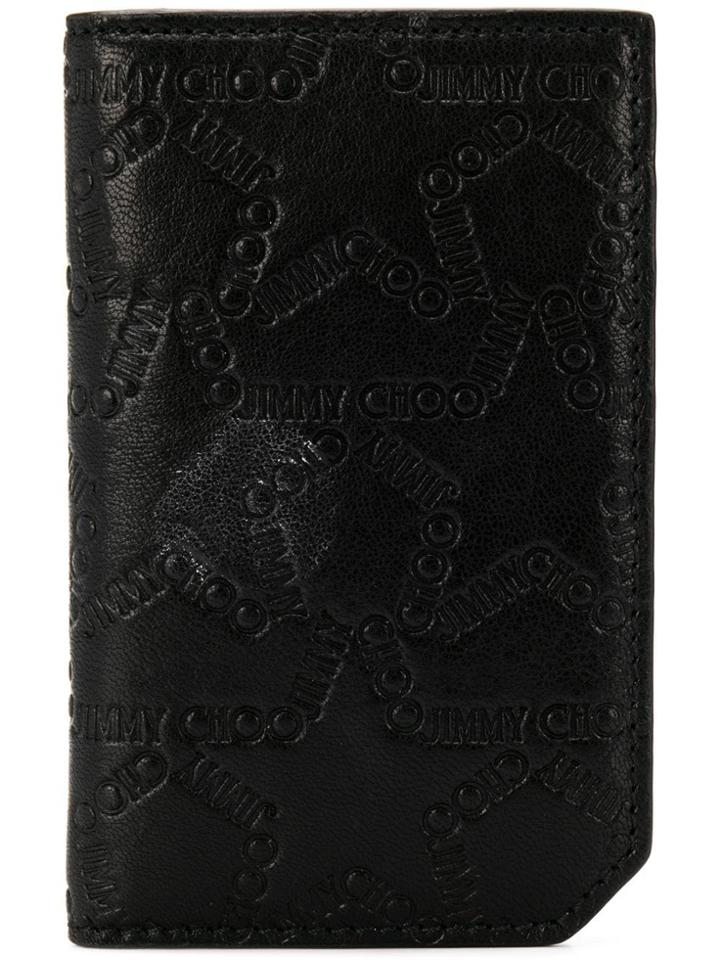 Jimmy Choo Clifford Small Bifold Wallet - Black